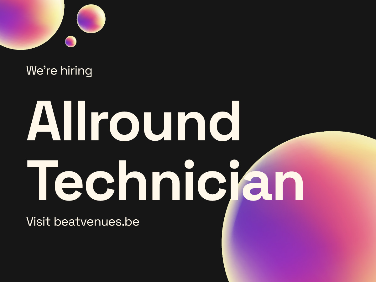 🚨 We zoeken een gedreven Allround Technician (focus IT &amp; elektro) voor  Sportpaleis en Lotto Arena! 🌟 Jij bent de probleemoplosser die onze technische dienst komt versterken. Interesse?

👉 beatvenues.be/2024/12/gezoch…

#vacature #techniek #jobaanbieding