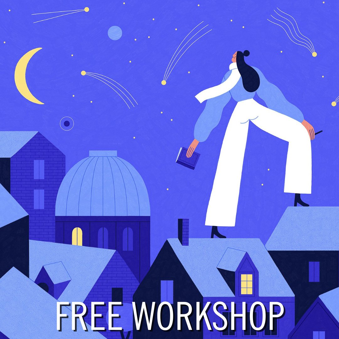 Spread the Word (@stwevents) on Twitter photo We are working with <a href="/writeandshine/">Write & Shine</a> to offer six free workshop places worth up to £25 each. Starting TOMORROW, the workshops explore the moon, stars and planets, science fiction and otherworldly landscapes
To claim your free spot, please write to hello@spreadtheword.org.uk We are working with <a href="/writeandshine/">Write & Shine</a> to offer six free workshop places worth up to £25 each. Starting TOMORROW, the workshops explore the moon, stars and planets, science fiction and otherworldly landscapes
To claim your free spot, please write to hello@spreadtheword.org.uk