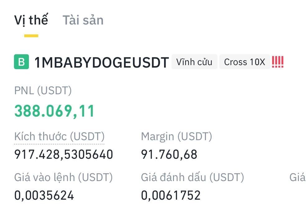 Chân sóng cỡ này, đỉnh sóng cỡ nào?

Lãi này photoshop, cần tìm người bùa thành tiền tươi

$BBDoge đu đu đu đu
#JiroTrading