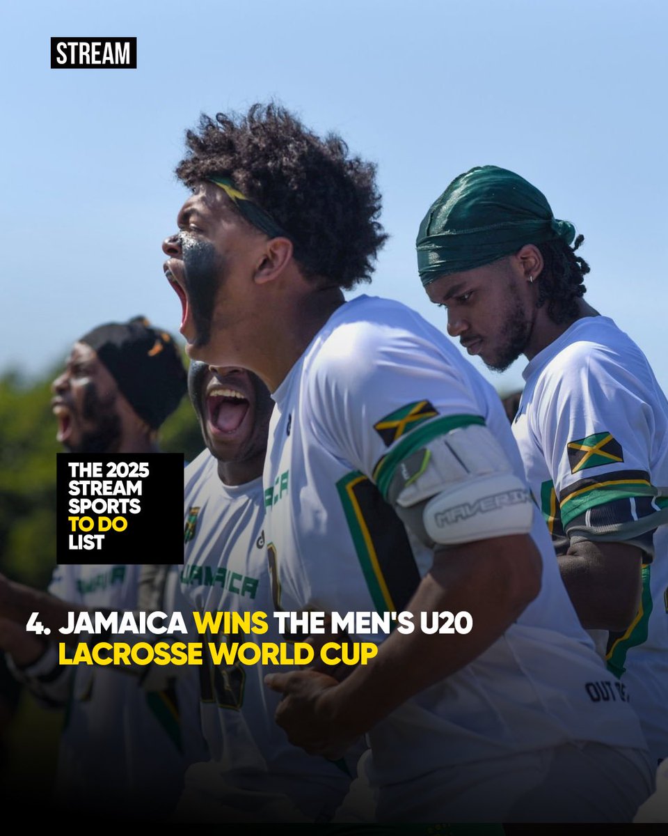 Stream876's tweet photo. 🎄🎶 All I Want For Christmasssss 🎶🎄
What is on your 2025 Jamaica Sports Wishlist?
4. Jamaica wins the Men’s U20 Lacrosse World Cup 🥍
5. West Indies Women wins the 2025 Cricket World Cup 🌎🏏
Let’s see 🍿
#876stream https://t.co/yewc6MCSJW