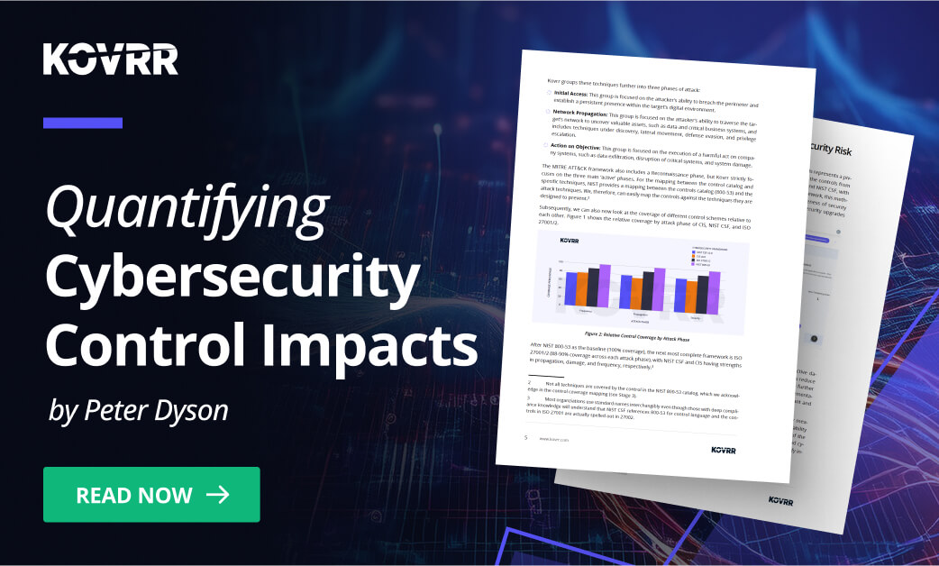 Obtaining an accurate understanding of which cybersecurity controls, products, and third-party service provider packages have the most significant impact on reducing cyber risk can be particularly challenging, even for mature enterprises. 

Addressing this challenge head-on,