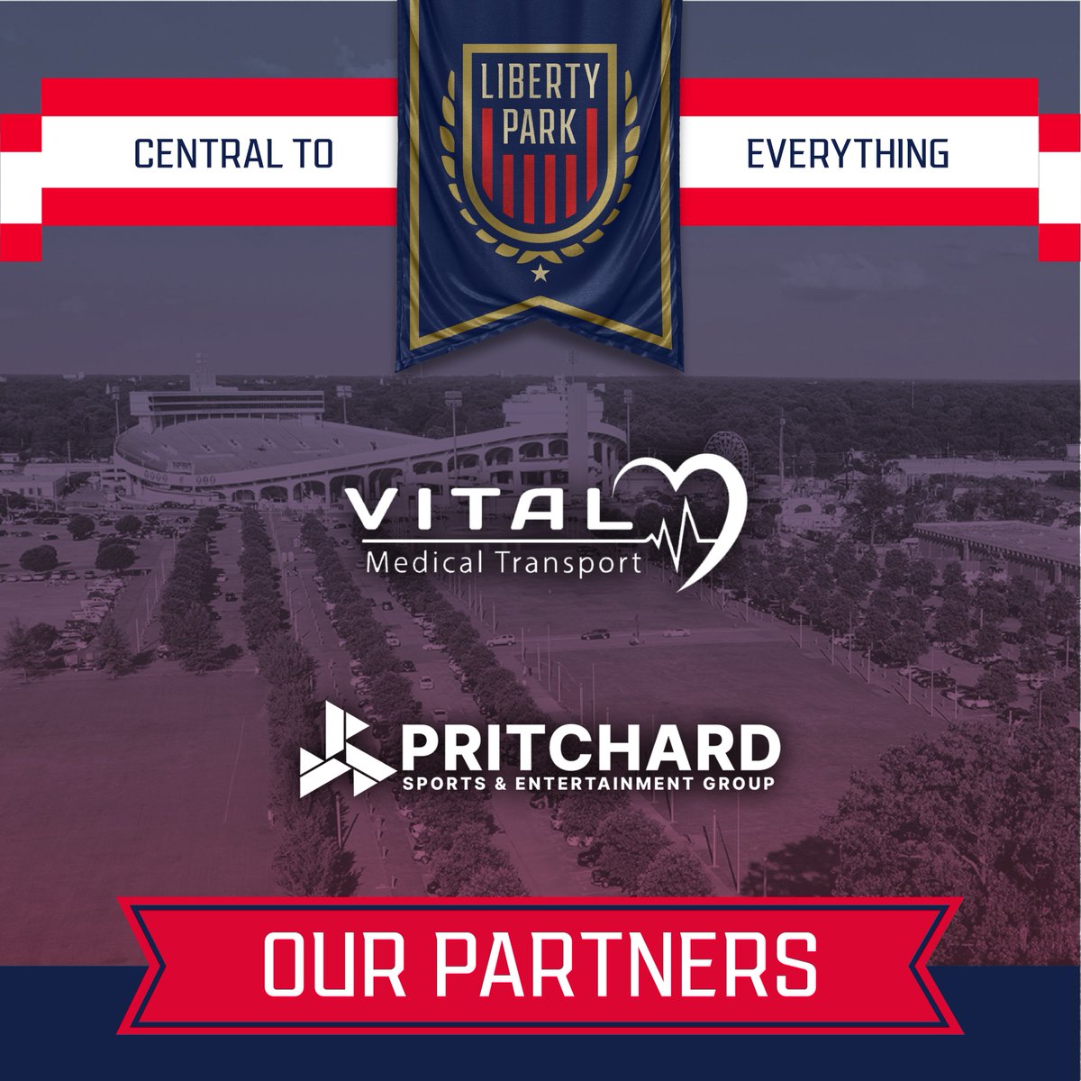 Today, we want to thank our Liberty Park partners—Pritchard Sports &amp; Entertainment Group and Vital Medical Transport Event EMS Services—for their onsite support as we continue to welcome thousands to campus each month.