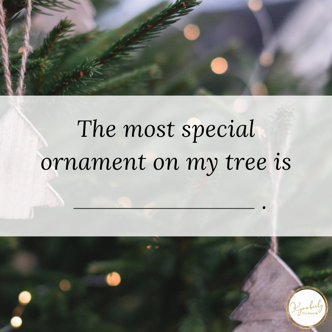 Pr31BossLife's tweet image. The most special ornament on my tree is a handmade treasure that holds so many memories. Each year, it reminds me of the love and joy of the season. What about you? #ChristmasOrnaments #HolidayTraditions #TreeDecor #MemorableMoments