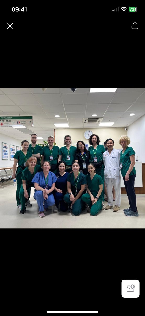 otherwise not have access to this life-changing surgery. 
Also volunteering was our graduate Roisin Rooney (class of 2018), using her degree to help others. 
Well done to both of you! And you just never know where and when you will meet your lecturers and classmates again!