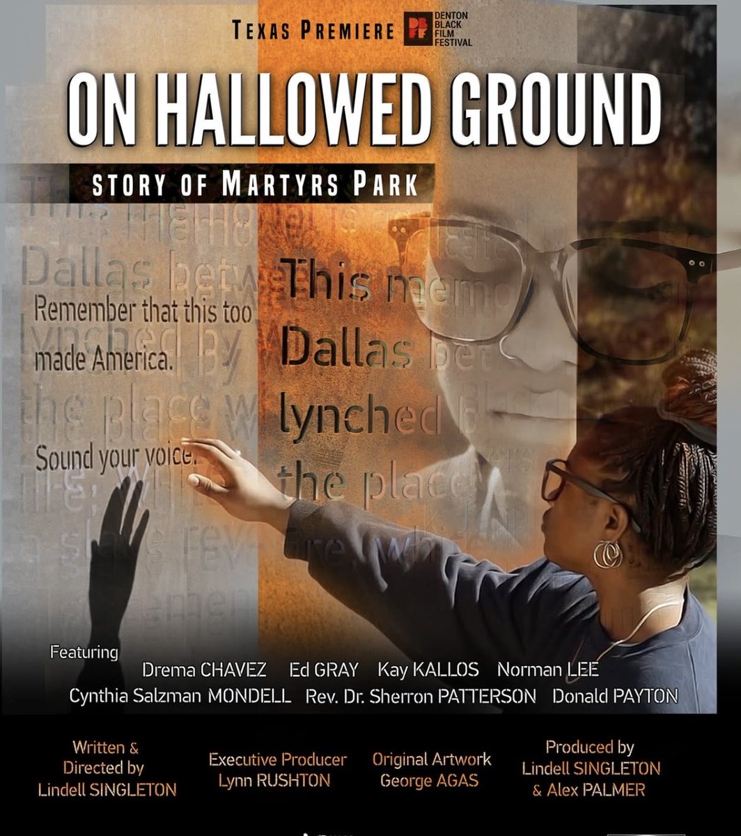 edgray1906's tweet photo. Honored to be in the #documentary On Hallowed Ground #film by ⁦@SagasseMedia⁩ #Dallashistory #Blackhistory https://t.co/WXwyU6icI4