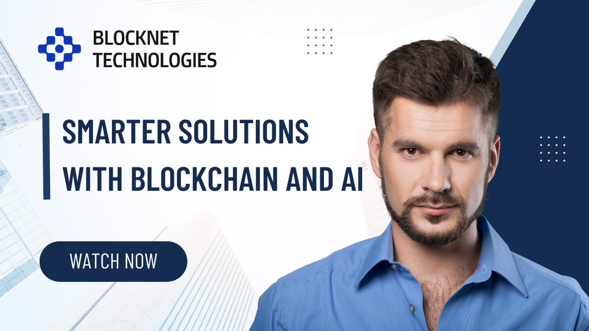 BlockNetCorp's tweet image. Smarter Solutions with Blockchain and AI

💡 Smarter, faster, and more secure—our AI-driven blockchain solutions at BlockNet Technologies LLC are setting new benchmarks in technology. Whether it&apos;s fraud prevention or process automation, we’re making innovation accessible. 🔍⚙️…