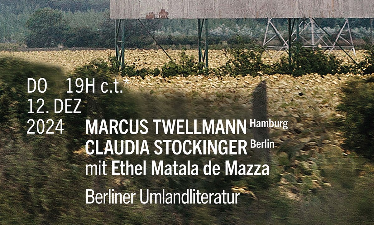 mosse_lectures's tweet photo. [save the date]:

Zum Auftakt unserer Reihe »Landleben« wird diesen Donnerstag Marcus Twellmann unser Gast bei den #MosseLectures an der @HumboldtUni sein.

– mit Claudia Stockinger &amp; Ethel Matala de Mazza

Mehr Infos https://t.co/spJXXqPnRM

Bis dahin, wir freuen uns schon sehr! https://t.co/mWMpPPIscs