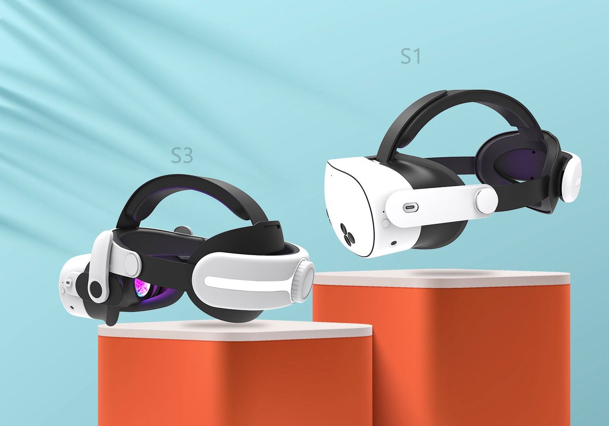 👏S1 and S3
Meta Quest 3/Quest 3S
Adjustable elite headgear
🎮 Fully Adjustable

#MlemonVR #quest3S #Quest3S #quest3SAccessories #VRAccessories #quest3SHeadStrap #VR