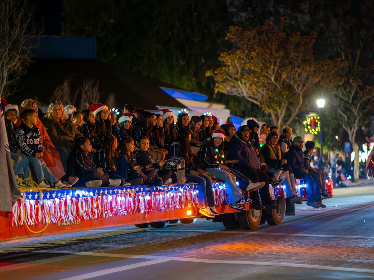 Fort Hunter Liggett shines bright at the 26th Annual Lighted Christmas parade in King City, CA.