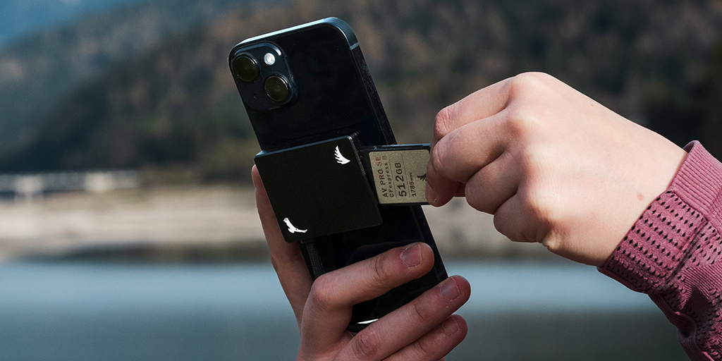 Experience professional videomaking with iPhone. The MagSafe Recording Module takes your iPhone 15 | 16 Pro &amp; Pro Max to a whole new level of content creation. Just snap it on, slide in an Angelbird memory card, and you’re ready to roll. No bulky setup, just pro-quality video.