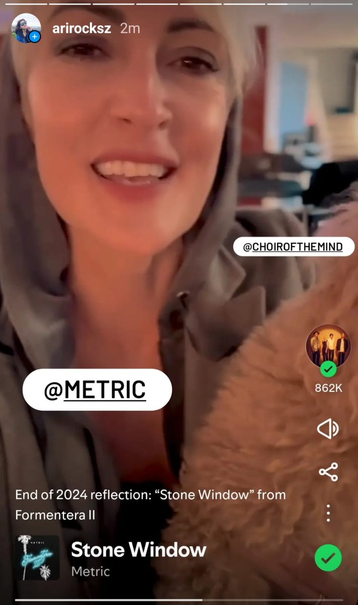 AR_IA_dne's tweet photo. Thanks for this year and for coming to São Paulo🇧🇷❤️@choirofthemind @Metric @Spotify #SpotifyWrapped #SpotifyWrapped2024 #Spotify https://t.co/lwXl1Z2Kwj