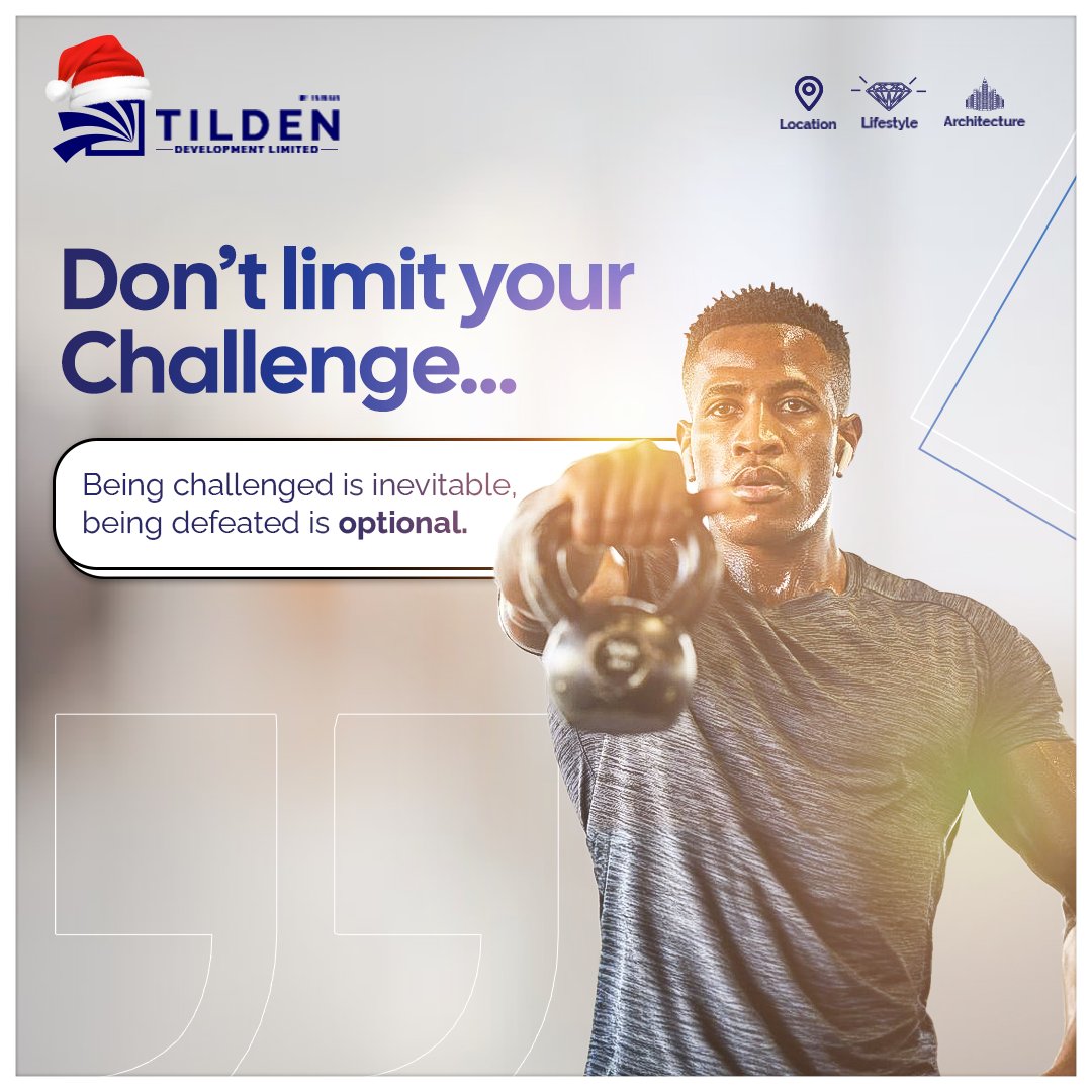 Life throws challenges your way, but the choice to rise above is yours!

Don’t limit your challenge; challenge your limits instead!

Let’s push past boundaries and build a future that inspires greatness.

Happy New Week!