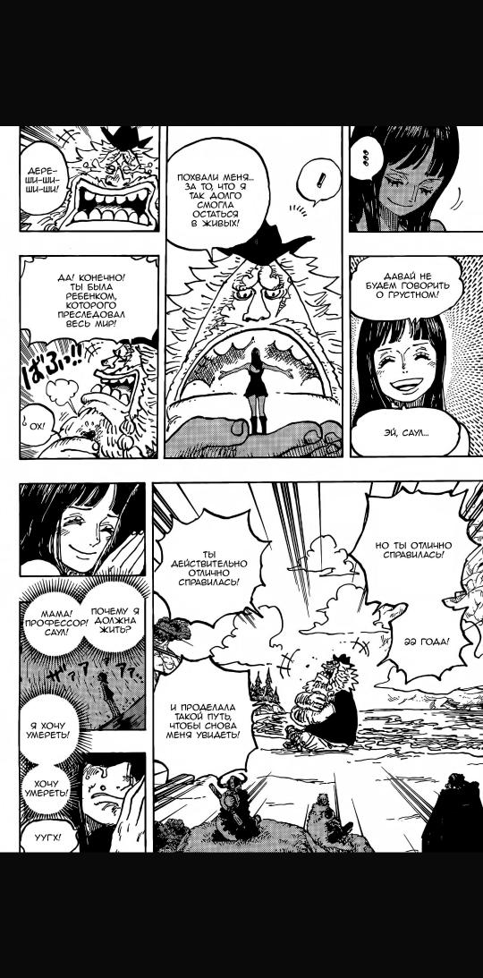 Зашла на либ и увидела, что у ван писа новая глава, решила посмотреть что же сейчас в манге и в итоге плачем теперь всем селом вместе с мугиварами😭