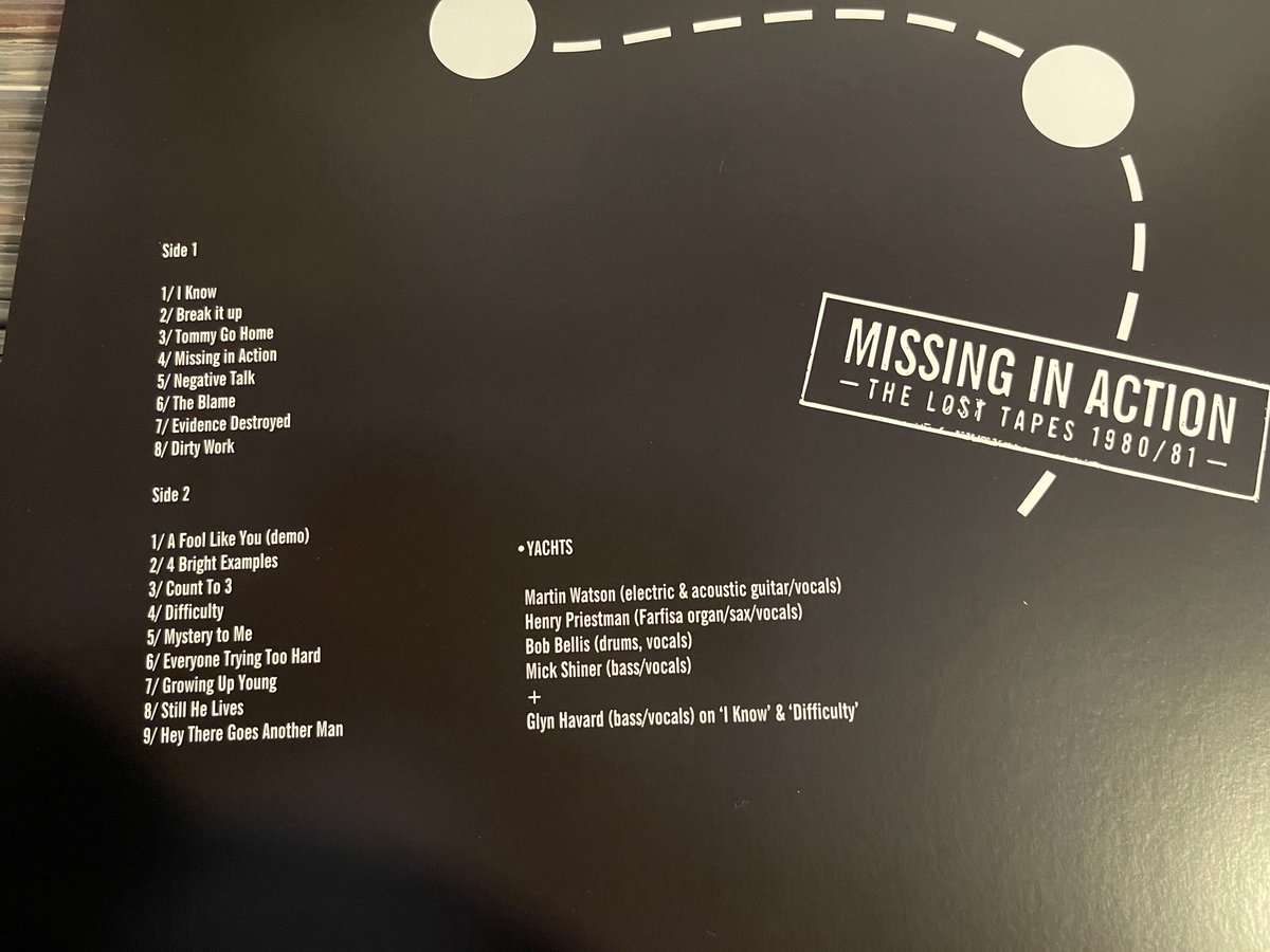 Delighted to have had some copies of the new Yachts LP in the shop hand delivered by <a href="/HenryPriestman/">Henry Priestman</a> himself. Each comes with a cd copy too &amp; are available in the shop for a very reasonable £27.99. Only a limited number available so be quick if you want one