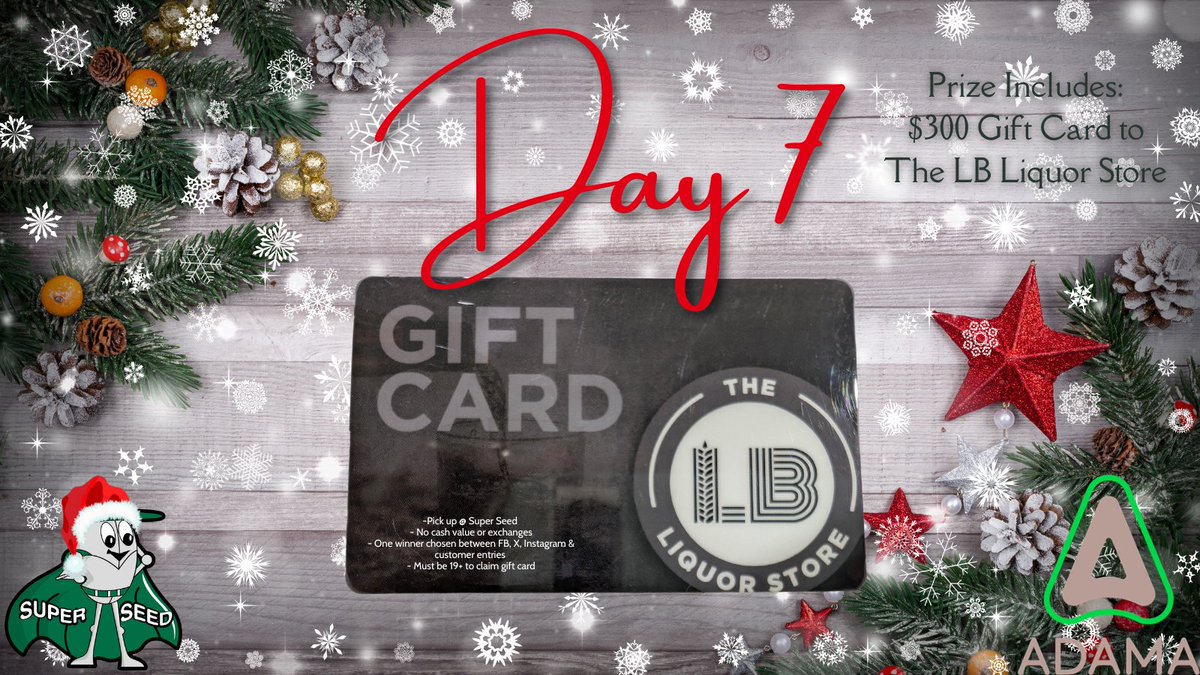 We will NEVER try to obtain any personal information from you. Please be aware of &amp; report any fake accounts that try to follow or contact you.

Thanks <a href="/Kfowler78/">Kim Fowler</a>  with ADAMA!

To win:
-Follow us
-RT this post
-2024 customers get an auto entry

Ends Tues, Dec 10/24 @ 3pm CST.