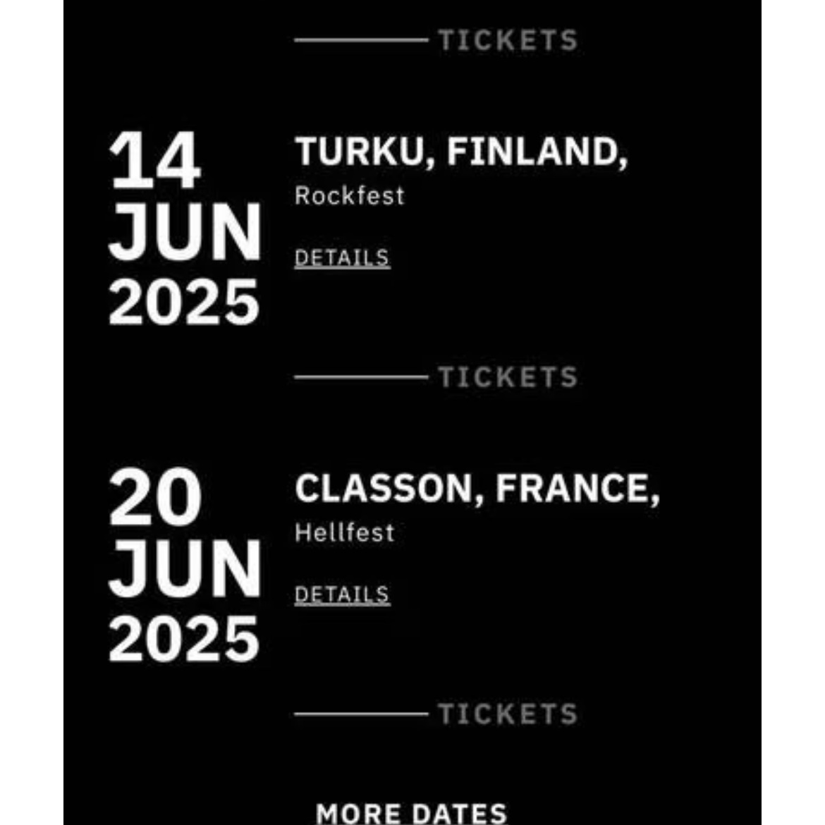 Confirmado, Muse asistirá a Hellfest 2025.

ouest-france.fr/festivals/hell…

Ouh yeaaah 🤘😏