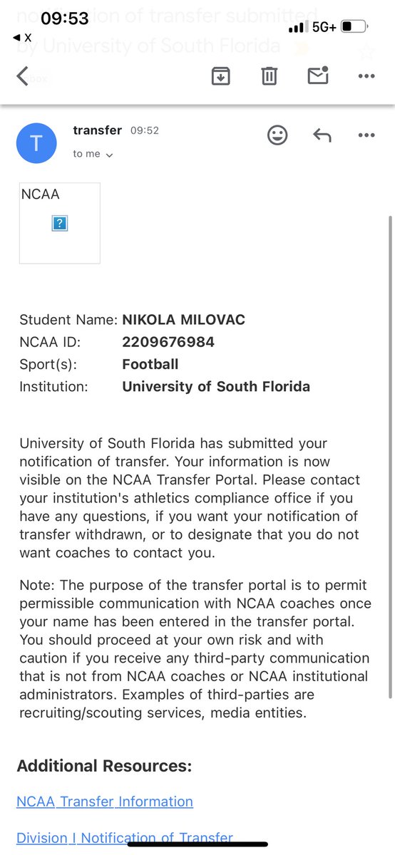 Officially in Transfer Portal!!!