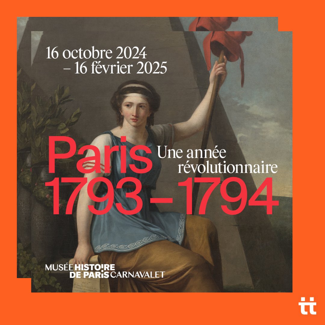 📆 En ce moment au Musée Carnavalet - Histoire de Paris : Paris 1793-1794 - Une année révolutionnaire.

Une exposition que nous sommes fiers d’accompagner. 🤝

#TradeSpotting #MarketingDigital  #ExpoParisRevolution #MuseeCarnavalet
