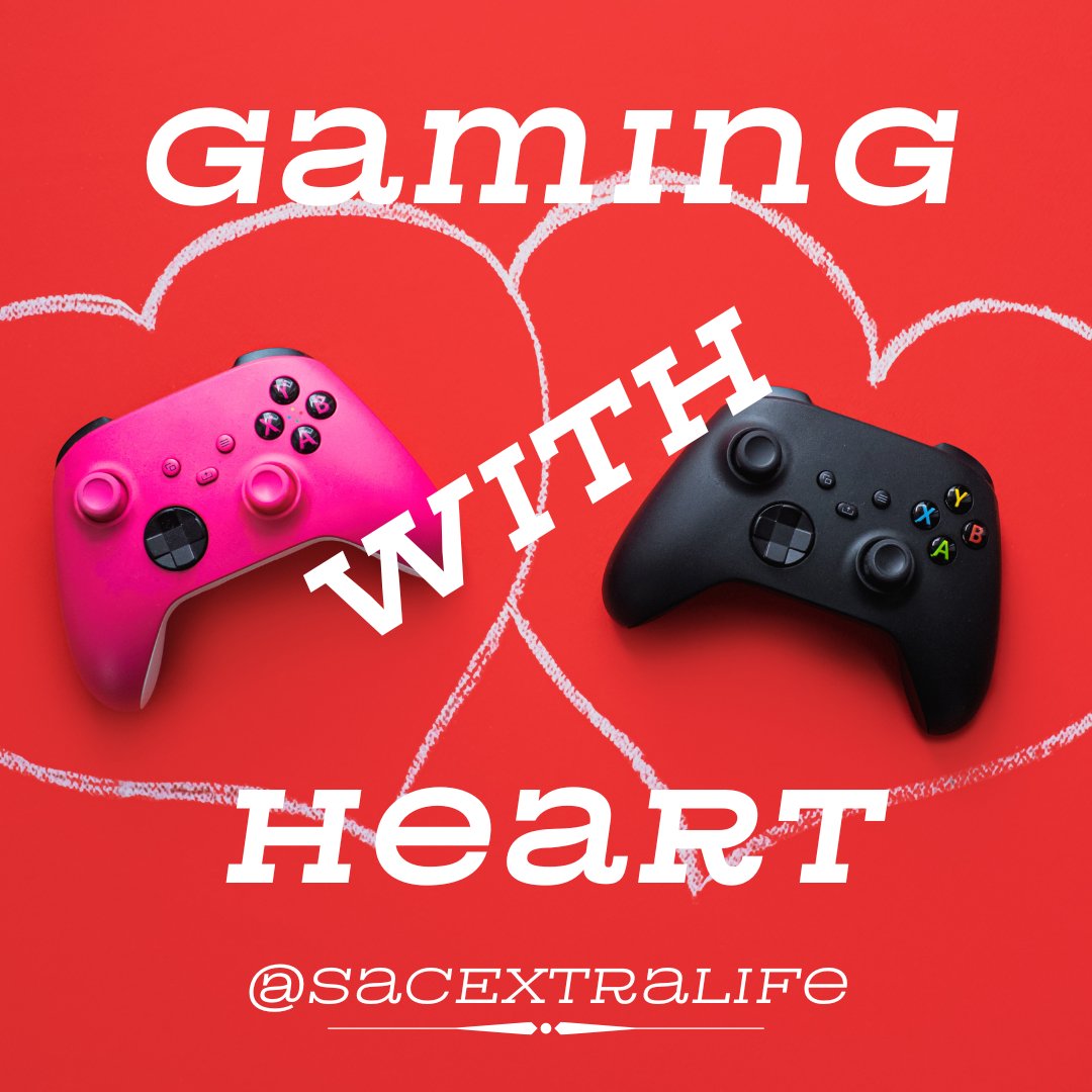 Gaming with heart! 💙 Help kids at UC Davis Children's Hospital by joining the Sacramento Extra Life Guild. Get involved, have fun, and make an impact today! Sign up: extra-life.org/team/sacextral… #ForTheKids