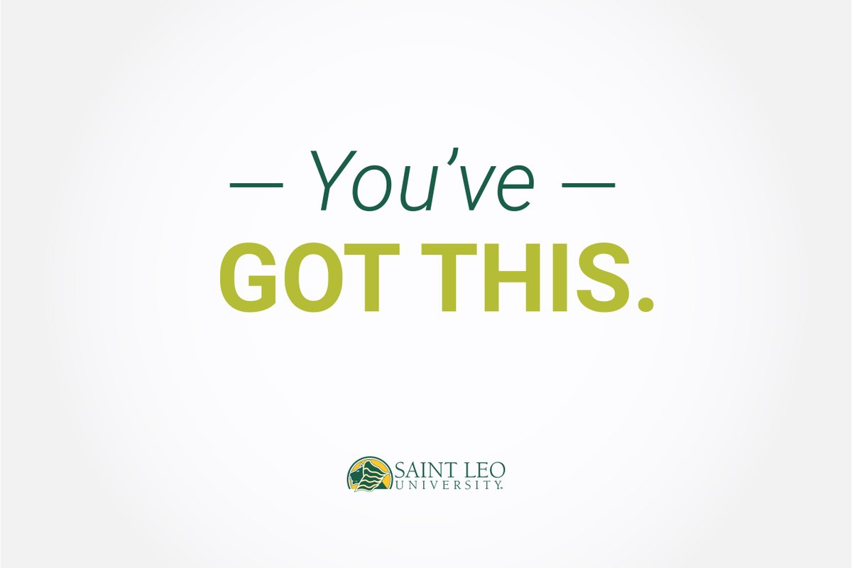 SaintLeoUniv's tweet photo. How close are you to achieving your goals for this year? #CourageToBeMore https://t.co/oc9odCSgNF