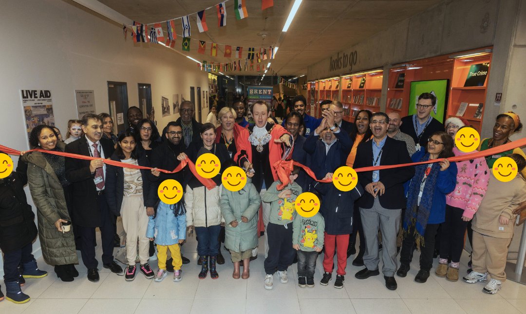 😍Thanks to everyone who made the opening of the new Wembley Library on Saturday so special!

📚Pop in and discover the fantastic new library at Brent Civic Centre!