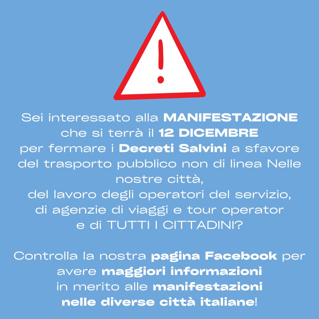 FMuoverSi's tweet photo. MANIFESTAZIONE NAZIONALE DEL 12 DICEMBRE:

TROVERAI TUTTE LE INFO NECESSARIE QUI:

https://t.co/hwTRgMyZMZ 

#ncc #manifestazione12dicembre https://t.co/Kiy9ENy080
