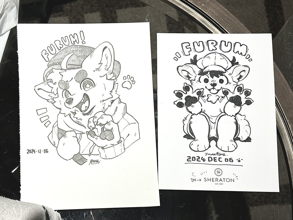 Doodle trade with @Mintealon at FURUM❤️❤️❤️
◀️◀️ 2019-2024▶️▶️ 