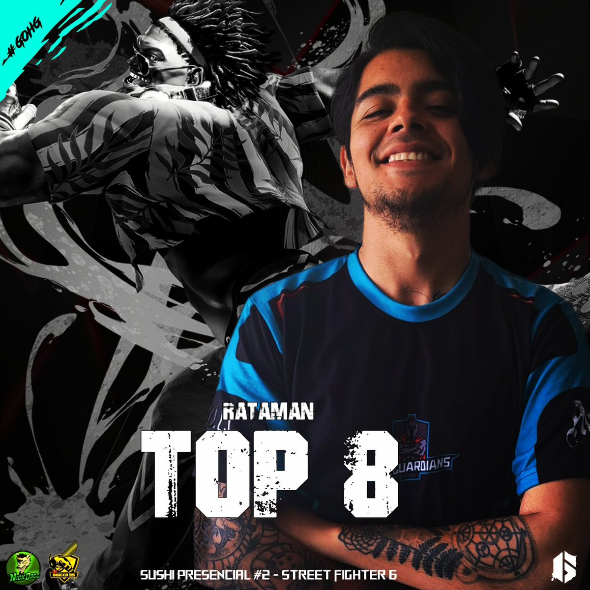 HellguardiansE's tweet photo. Ya finalizando el año, nuestros Guardianes nos regalan los últimos Top 8 conseguidos 💯.

Top 8 en #MortalKombat1 🇨🇱 #AdexsCL en #KolloseumGlobal3 Latam sur.

Top 8 en #StreetFighter6 🇨🇱 #Rataman en el #SushiPresencial2 de @NickDogg85DDR @Fufexo30Tobar

#Fighting #GOHG #PS5 https://t.co/Ivo6jtyFkb