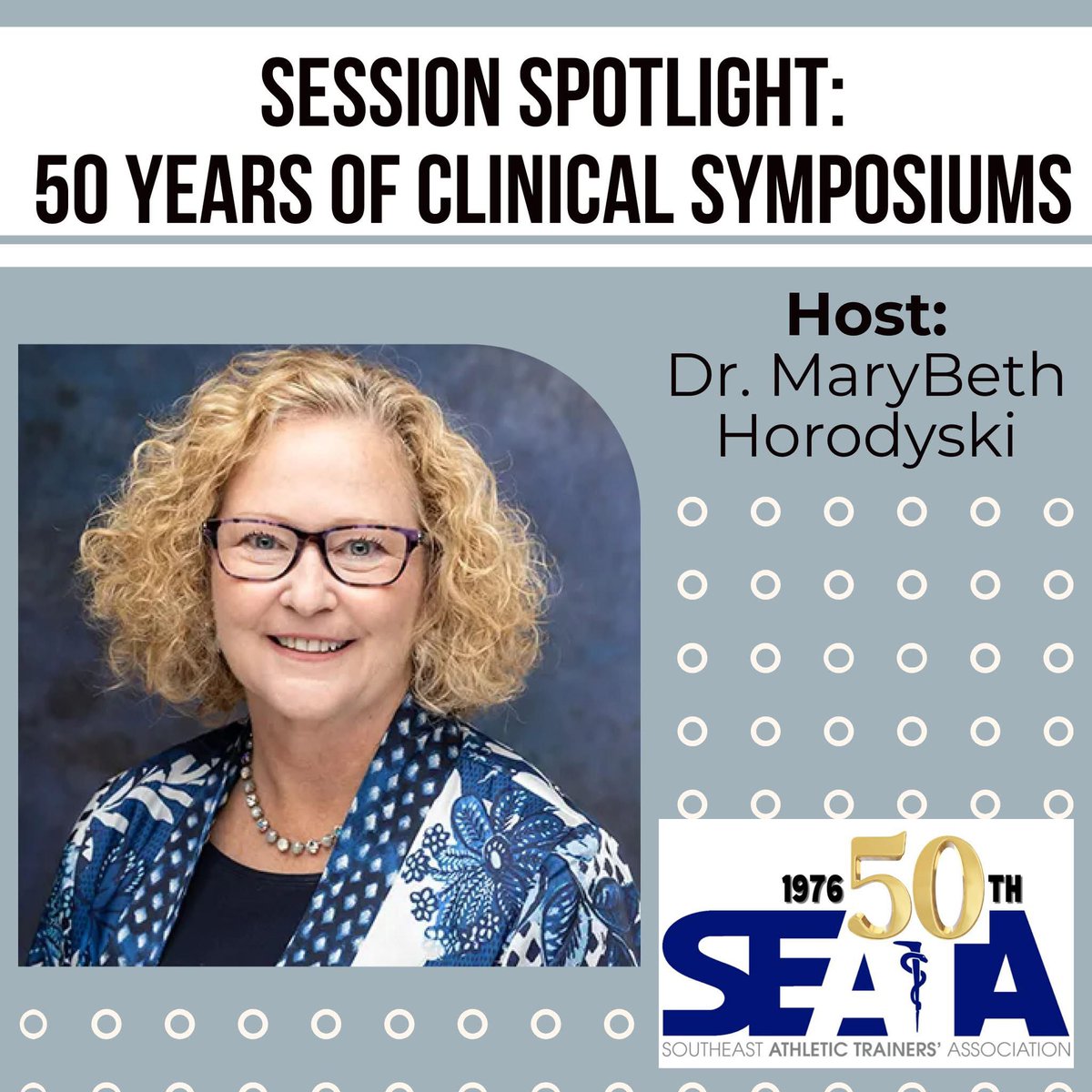 SEATA9's tweet photo. You don't want to miss this meeting!
https://t.co/VymNHGF1eO
#SEATA50 #InnovatingAthleticHealthCare #SEATACSMM https://t.co/qWZuh76BtG