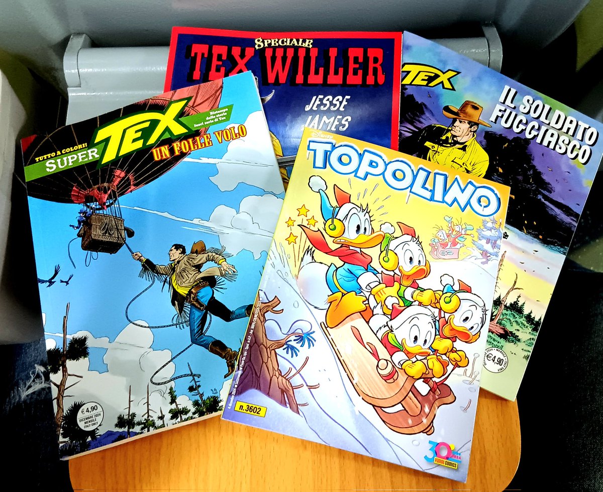 ✔️ Il "saccheggio" di oggi in #Edicola 💜 #SaccheggioInEdicola #SergioBonelliEditore #TexWiller #Tex #SuperTex #SpecialeTexWiller #Western #SergioBonelli #PaniniComics #Disney #PaniniDisney #PaniniComicsDisney #TopolinoMagazine #Fumetti #Comics #MyComicsNews