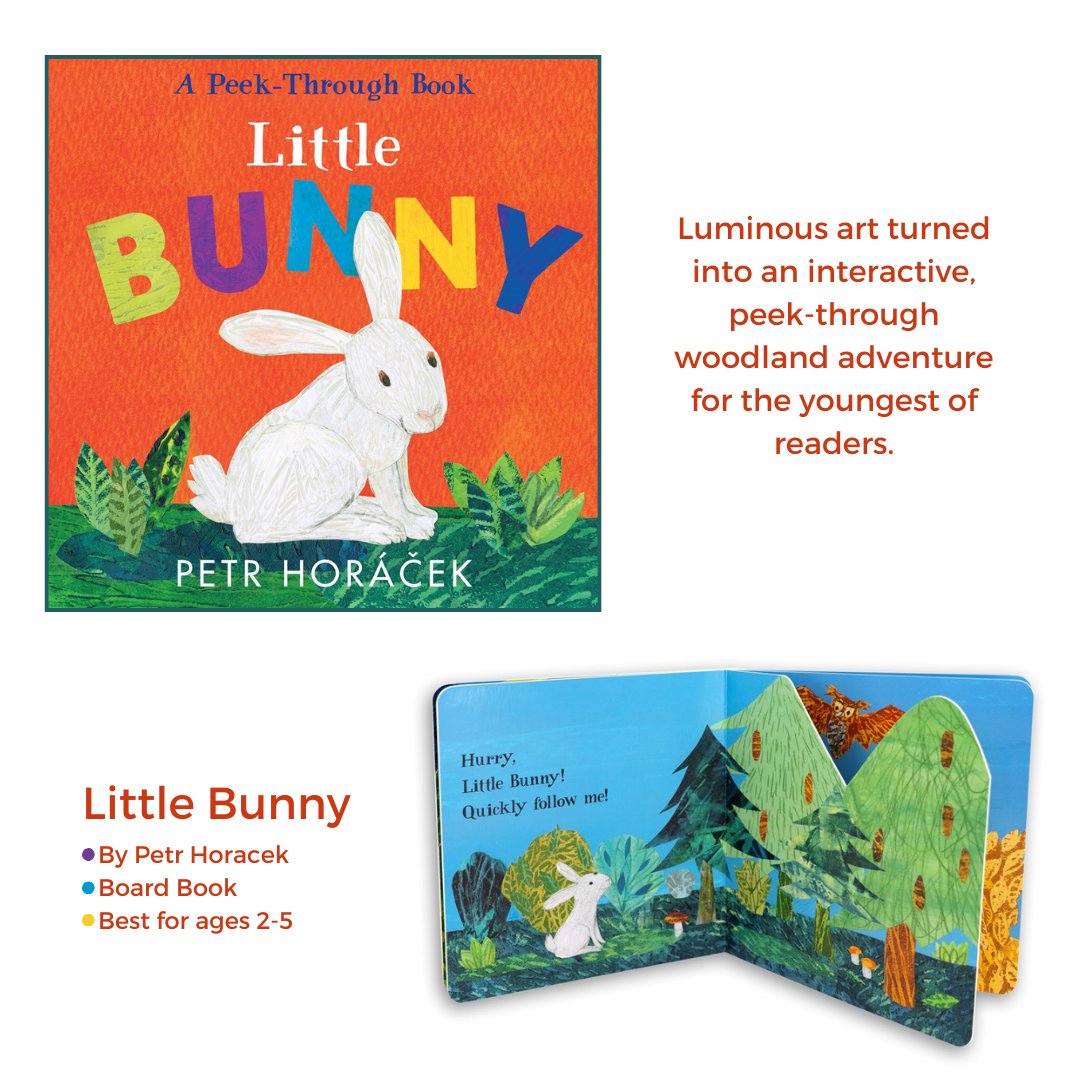 Candlewick's tweet image. Coming to you this week from Candlewick Press! 📚🤩
1- When the Stammer Came to Stay - By Maggie O'Farrell and illustrated by Daniela Jaglenka Terrazzini
2- Little Chick - By Petr Horacek
3- Bunnies on the Bus - By Philip Ardagh and Ben Mantle
4- Little Bunny - By Petr Horacek