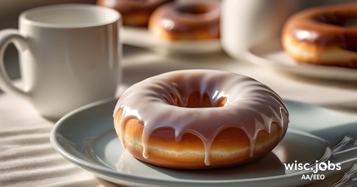 wiscjobs's tweet photo. It’s #NationalPastryDay! WI Veterans Home at #KingWI is hiring a limited-term #FoodServiceAssistant on the King Café team. $16.18/hr +addl comp for nights, wknds, holidays & overtime. Grab a cup of #coffee & apply today! #WIjobs #govjobs #FoodServiceJobs https://t.co/eky7fy7jY1 https://t.co/mMC6OCRUa3