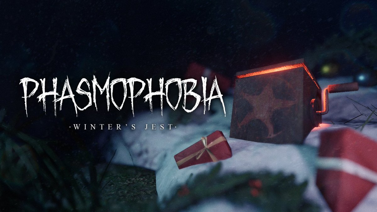 Ghost Hunters, we've got news for you.

Gather round &amp; prepare for 𝓦𝓲𝓷𝓽𝓮𝓻’𝓼 𝓙𝓮𝓼𝓽, #Phasmophobia's holiday event. The festivities kick off this week.

Details: kineticgames.co.uk/blog/phasmopho…
