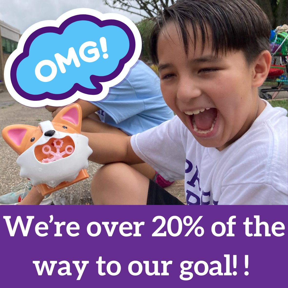project_lbrtd's tweet photo. We've doubled our progress! ๐ Thanks to your generosity, we've raised $10,600 so far -- over 20% of our goal! ๐ธ With @ElevatePrize matching @GoFundMe up to $50k, every dollar counts twice! ๐คฏ Keep sharing & donating! https://t.co/KuqqFR3UTU #GoFundMe #ElevatePrize #CNNHeroes https://t.co/YKztyBcDwV