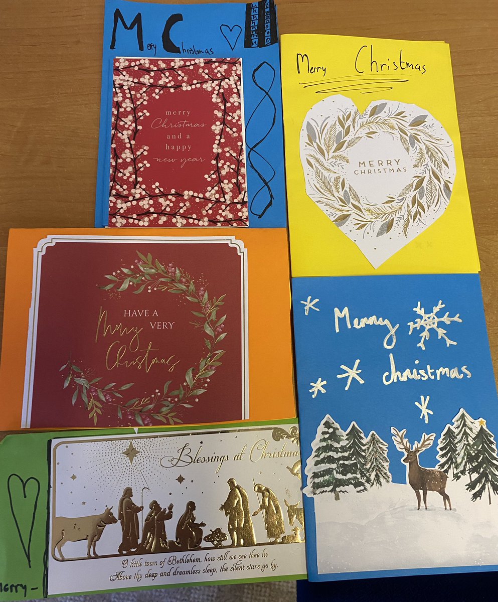 Out There (@outtherefamily) on Twitter photo Thanks to some of the children at <a href="/RCDivineMercy/">The Divine Mercy Primary School</a> who have crafted Christmas cards for family & toy hampers. The words will bring great happiness Thanks to some of the children at <a href="/RCDivineMercy/">The Divine Mercy Primary School</a> who have crafted Christmas cards for family & toy hampers. The words will bring great happiness