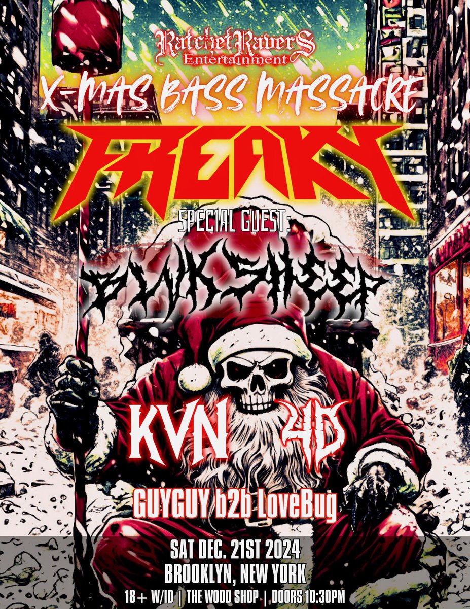 4dsoundz's tweet photo. NYC - Brooklyn, NY ON 12/21. Pull up I’m playing with Freaky and Blvksheep https://t.co/naXaUsOAOZ