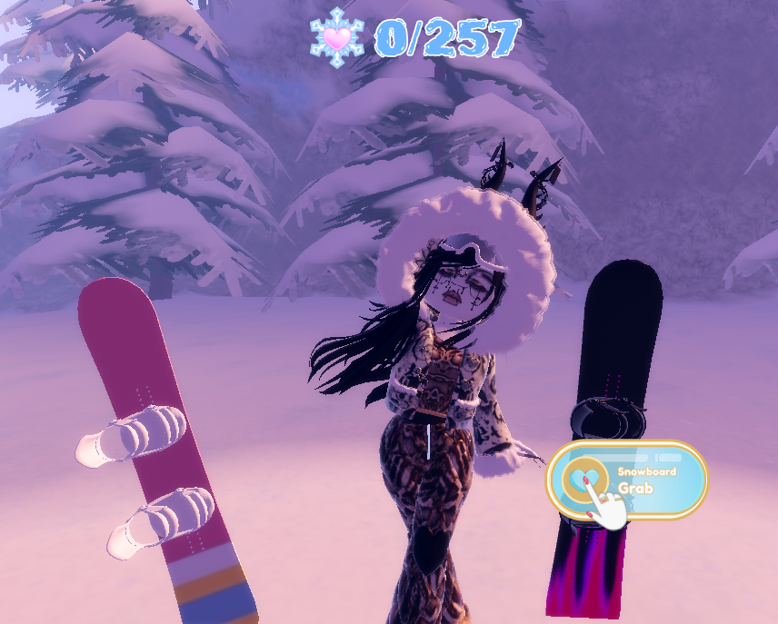 CyraluvAng's tweet photo. A new set AND a mini game?!
Summit Shredder X set: 122k!! 4 Items.

What do yall think of this update and new set?! + new poses, hair and faces! <3
-Cy♥ #royalehigh #royalehighglitterfrost #RHTC https://t.co/bW9gbDbTJR
