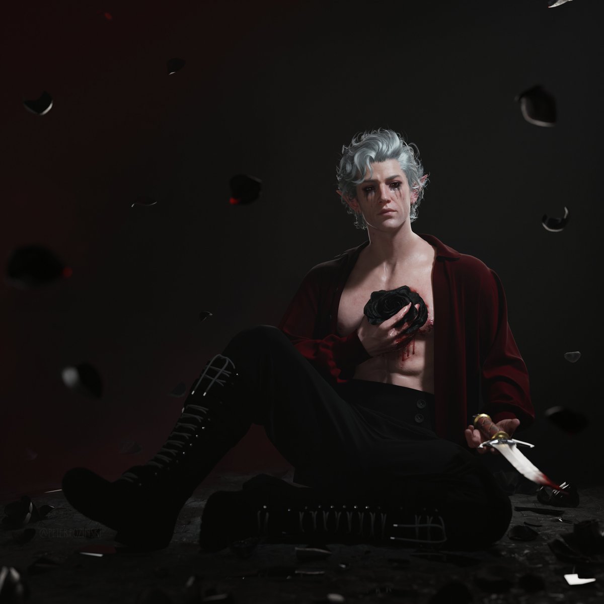 Blood-red

#Astarionfanart #BG3