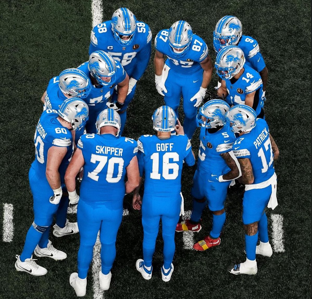 PRO BOWL VOTING DAY 6 🗳️

RT= 1 Vote for each player 

#ProBowlVote       Amon-Ra St. Brown
#ProBowlVote       Penei Sewell
#ProBowlVote       Jared Goff
#ProBowlVote       Jahmyr Gibbs
#ProBowlVote       Frank Ragnow
#ProBowlVote       Kerby Joseph
#ProBowlVote       Alim