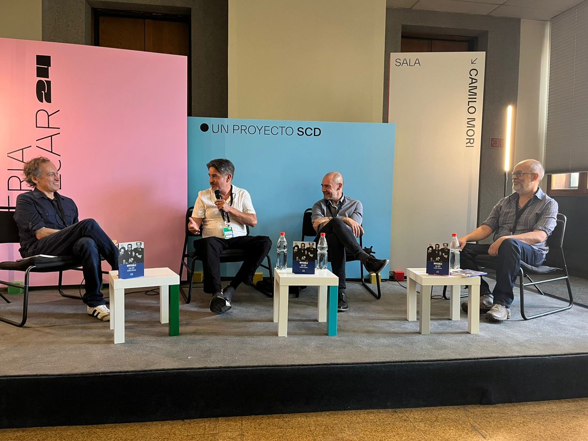 Sergio Cancino (@scancino) on Twitter photo Una emotiva y entretenida conversación alrededor de “Invisible - La Ley” tuvimos en <a href="/PulsarCL/">Premios Pulsar</a> 🙏 Gracias a la organización por convocarnos; a los panelistas de lujo, Germán Bobe, Coti Aboitiz y Luciano Rojas; a todos los asistentes y a quienes visitaron La Tienda Nacional. Una emotiva y entretenida conversación alrededor de “Invisible - La Ley” tuvimos en <a href="/PulsarCL/">Premios Pulsar</a> 🙏 Gracias a la organización por convocarnos; a los panelistas de lujo, Germán Bobe, Coti Aboitiz y Luciano Rojas; a todos los asistentes y a quienes visitaron La Tienda Nacional.