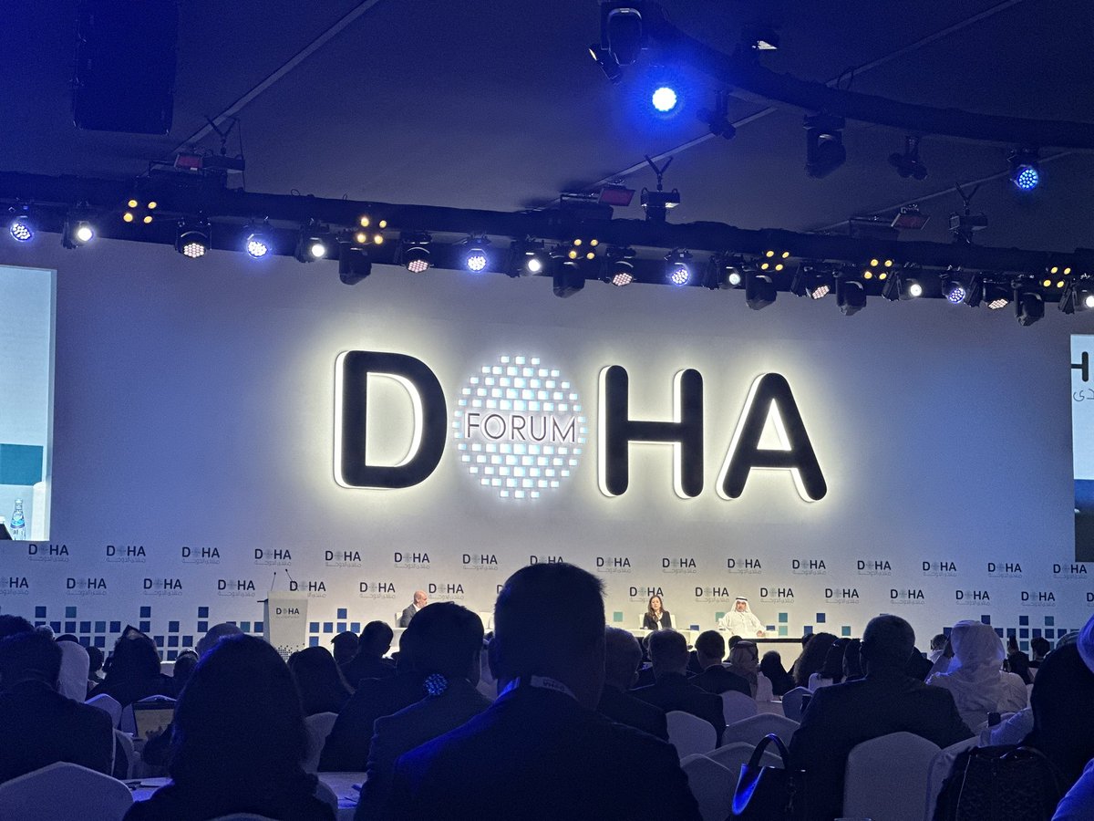 YSukhanyar's tweet photo. I had the privilege of representing the Youth Center for Dialogue and Peace-YCDP at the @Doha Forum 2024, held on December 7–8 under the powerful theme, "The Innovation Imperative."

The experience of witnessing the gathering of distinguished leaders and experts from around the world was both enriching and inspiring. The forum provided an invaluable opportunity for meaningful discussions and the exchange of ideas concerning pressing global challenges.

The connections made, ideas exchanged, and initiatives explored during these two days have left me optimistic about the future. I am more determined than ever to integrate the lessons learned into our efforts, ensuring that innovation remains at the heart of our mission to empower the next generation.

I would like to express my sincere gratitude to the organizers, speakers, and fellow attendees for making this experience so meaningful. As we move forward, let us continue to leverage innovation as a tool for unity and positive change.

@DohaForum @AshrafZaki83
@MAshrafHaidari @YCDP_CH 

#DohaForum2024 #TheInnovationImperative #YouthEmpowerment #DialogueAndPeace #GlobalInnovation #SustainableSolutions