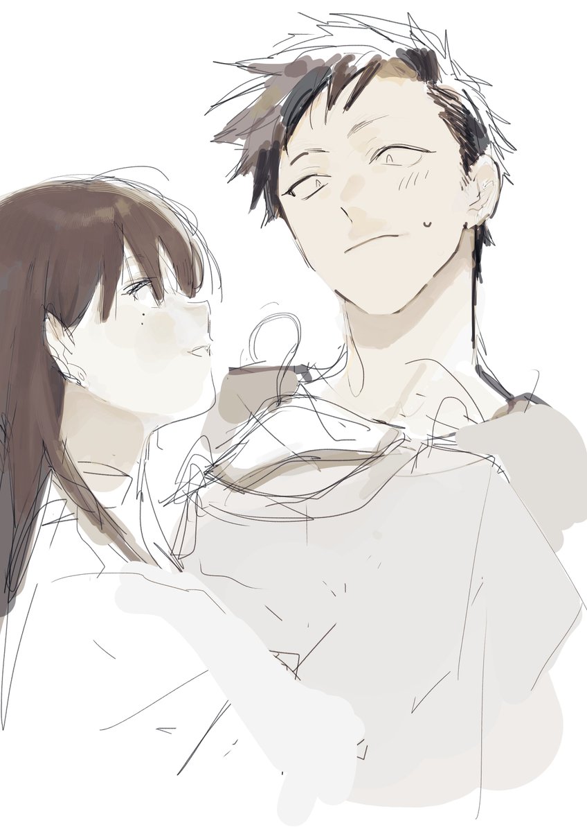 #合コンに行ったら女がいなかった話
#合コンアニメ 
漫画で見たことなかったエピソード結構見れて嬉しい🥰
衣装交換回よかったから今度描きたい 