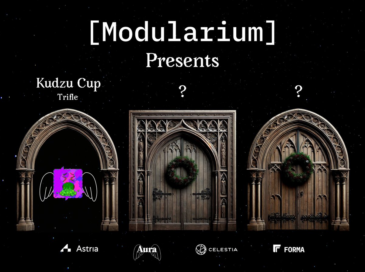 Forma π (@formachain) on Twitter photo π SPREAD THE JOY! π
For the first of our Three Festive Offerings, the mad scientists at <a href="/triflelife/">Trifle β§</a> are hosting the Kudzu Christmas Cup on Forma! π¦
Mint a Kudzu NFT virus and infect your friends to compete for TIA prizes! π
Starting tomorrow, Dec 10, at 6pm UTC/1pm ET π· π SPREAD THE JOY! π
For the first of our Three Festive Offerings, the mad scientists at <a href="/triflelife/">Trifle β§</a> are hosting the Kudzu Christmas Cup on Forma! π¦
Mint a Kudzu NFT virus and infect your friends to compete for TIA prizes! π
Starting tomorrow, Dec 10, at 6pm UTC/1pm ET π·