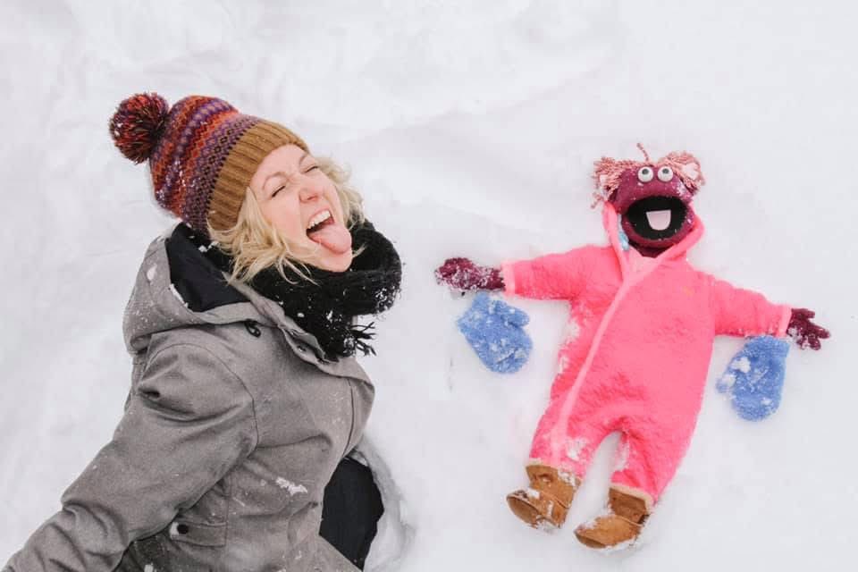 rtapuppets's tweet image. It snowed in Creatureville!!! #WinterWonderland