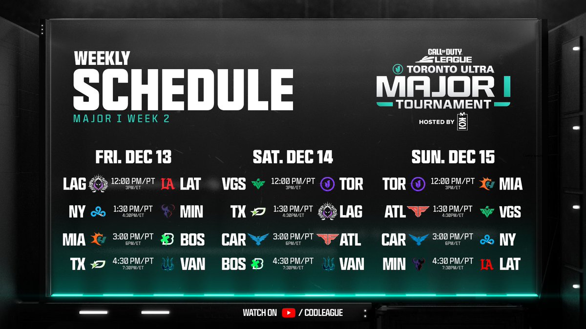 Call of Duty League tweet media