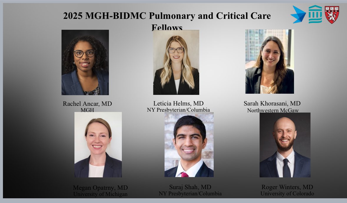 Harvard Pulmonary & Critical Care Fellowship (@harvardpulm) on Twitter photo We are so excited to welcome our incoming MGH/BIDMC pulmonary and critical care fellows!
<a href="/MGH_PCCM/">MGH Division of Pulmonary & Critical Care Medicine</a> <a href="/PCCSM_BIDMC/">BIDMC Pulmonary, Critical Care, and Sleep Medicine</a> We are so excited to welcome our incoming MGH/BIDMC pulmonary and critical care fellows!
<a href="/MGH_PCCM/">MGH Division of Pulmonary & Critical Care Medicine</a> <a href="/PCCSM_BIDMC/">BIDMC Pulmonary, Critical Care, and Sleep Medicine</a>