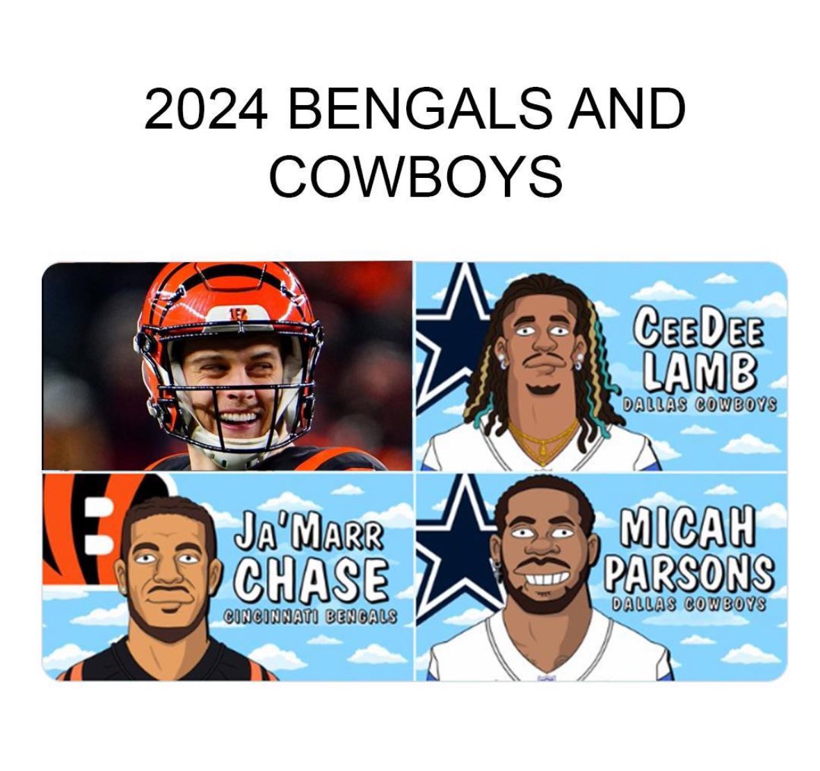 ChillTweetR's tweet image. I’m a #Cowboys fan and I support this message ☠️

#NFL #Bengals