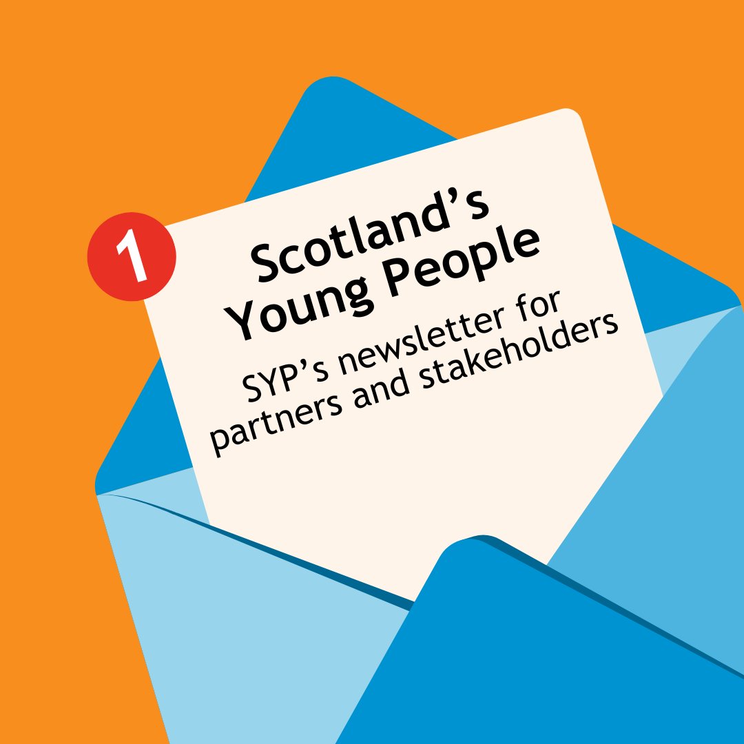 🗞️ The latest edition of our partners and stakeholders newsletter, 'Scotland's Young People', lands in inboxes this Wednesday!

📩 Subscribe and join our mailing list to find out more about the work of our MSYPs: eepurl.com/gwUgGr