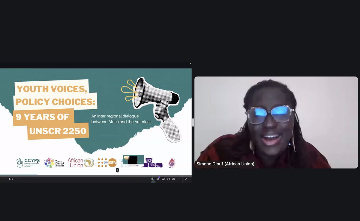 Joao Scarpelini (he/him) 🇧🇷🇮🇹 (@joaoscarpelini) on Twitter photo 🎉Marking the 9th anniversary🎂🥳of #SCR2250 on #YPS hearing the experiences of young people from across Africa and the Americas who are working on #Youth4Peace! 🎉Marking the 9th anniversary🎂🥳of #SCR2250 on #YPS hearing the experiences of young people from across Africa and the Americas who are working on #Youth4Peace!