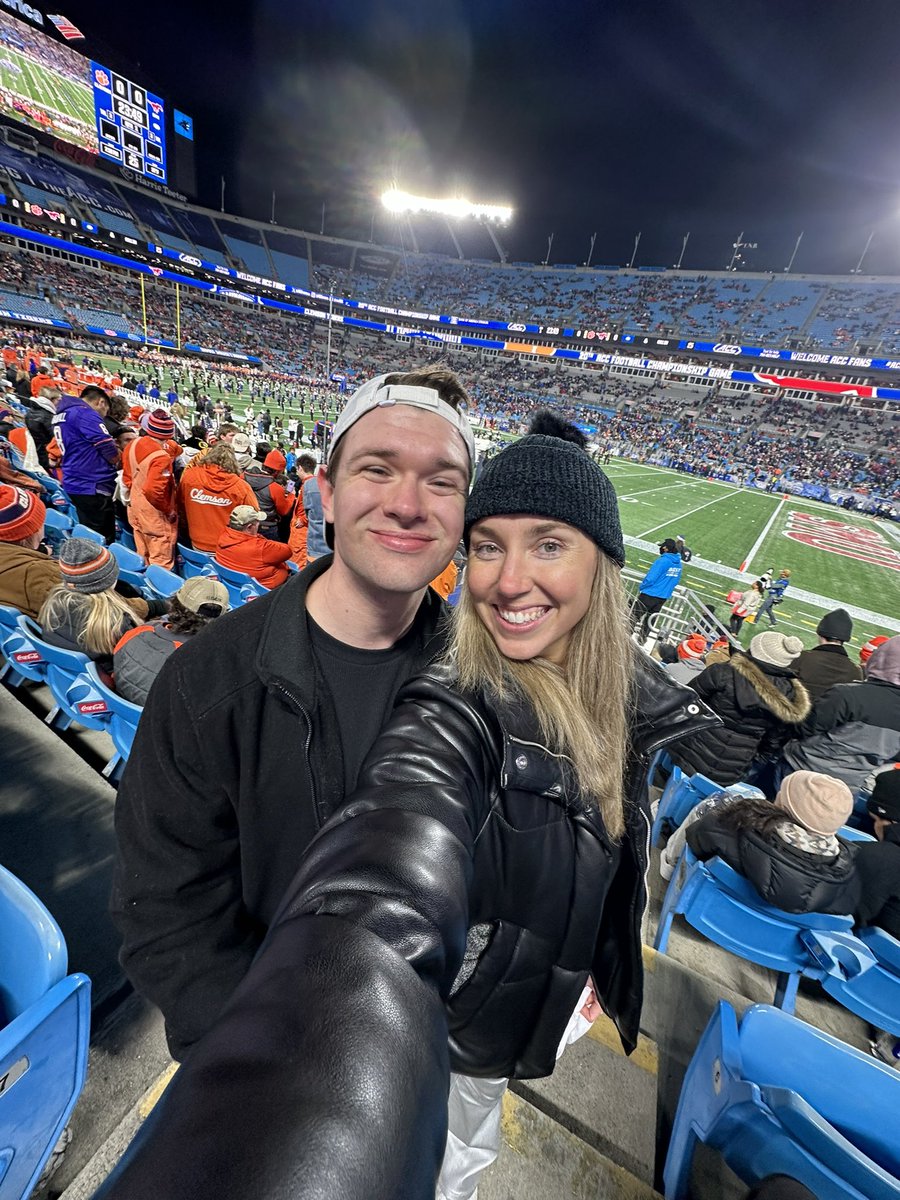 Thank you to <a href="/theACC/">The ACC</a> for having us on Saturday for the <a href="/ACCFootball/">ACC Football</a> Championship game 🏈🏆🏟️🎉 what an incredible game it was! #ACCsports #ClemsonvsSMU #cfplayoffs